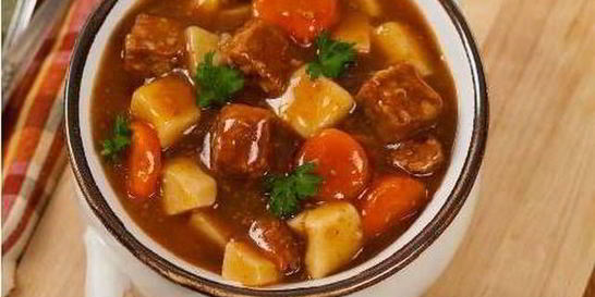 Рагу из овощей с мясом ягненка