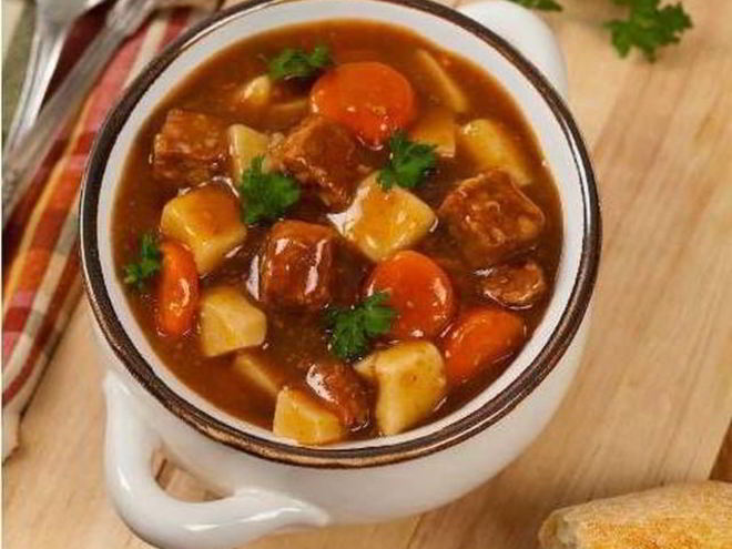 Рецепт рагу из овощей с мясом ягненка