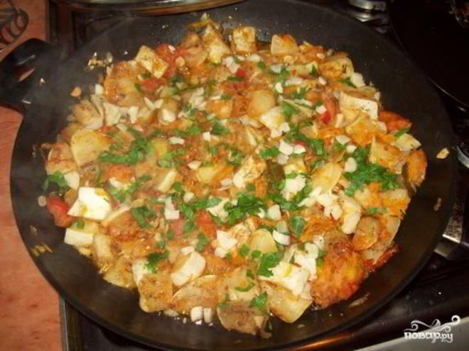 Рецепт рагу из патиссонов