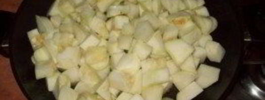 рагу из патиссонов. Шаг 3