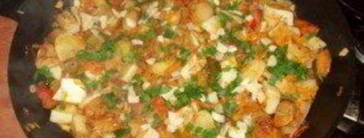 рагу из патиссонов. Шаг 9