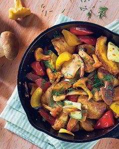 Рагу с грибами