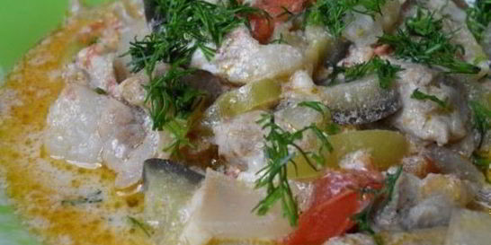 Рагу с мясом и овощами