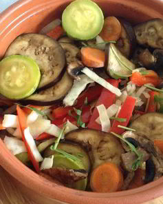 Рагу с овощами и говядиной