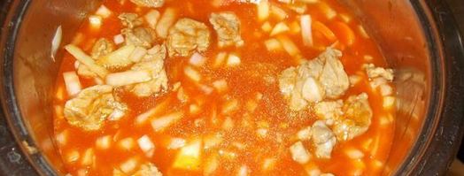 свиное рагу с морковью и булгуром. Шаг 12