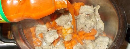 свиное рагу с морковью и булгуром. Шаг 8