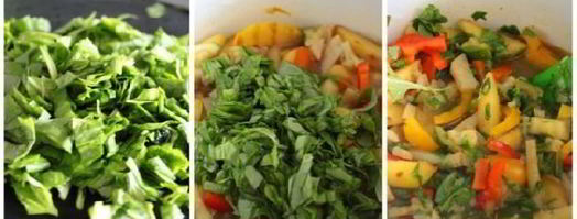 уютное рагу из овощей и куриных котлеток. Шаг 8