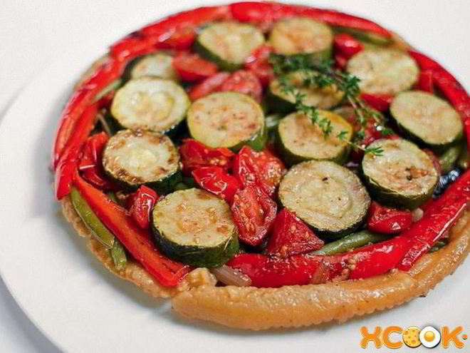 Рецепт откидного рататуя с анчоусами