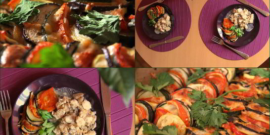 Рататуй c моцареллой