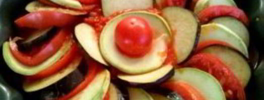 рататуй из баклажанов и кабачков. Шаг 7