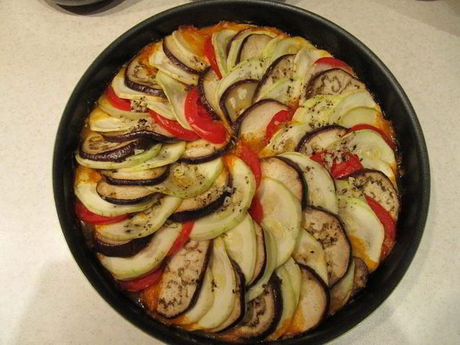 Рецепт рататуя по-деревенски