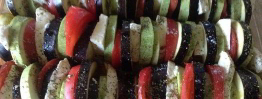 рататуй с адыгейским сыром. Шаг 4