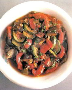 Рататуй с чесноком