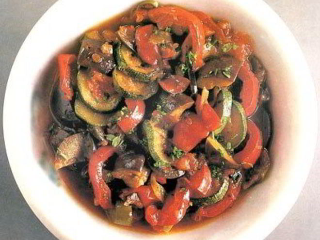 Рецепт рататуя с чесноком