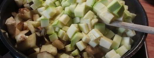 рататуй с гречневой кашей. Шаг 5