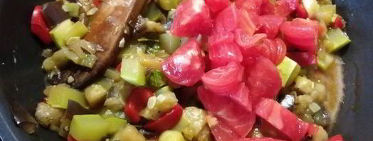 рататуй с гречневой кашей. Шаг 7