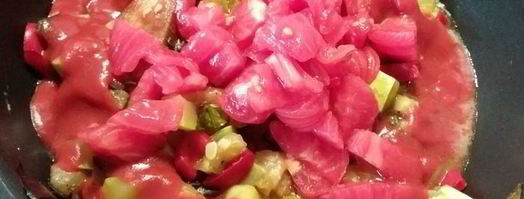 рататуй с гречневой кашей. Шаг 8