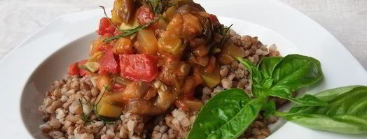 рататуй с гречневой кашей. Шаг 10