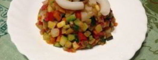 рататуй с кальмарами. Шаг 12