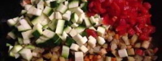 рататуй с кальмарами. Шаг 7