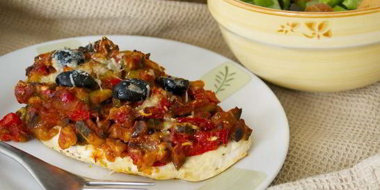 Рататуй с курицей