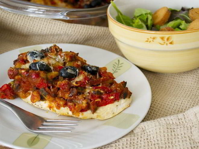 Рецепт рататуя с курицей