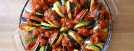 рататуй с моцареллой. Шаг 6