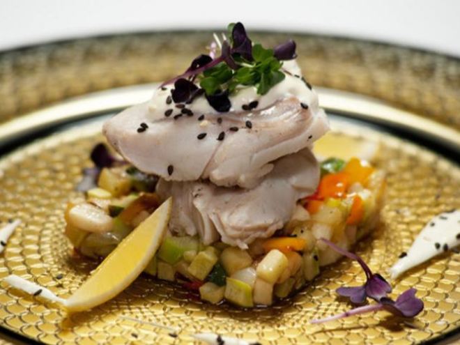 Рецепт рататуя с судаком в белом вине