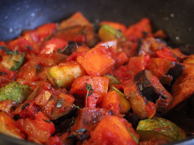 Рецепт рататуя с тыквой