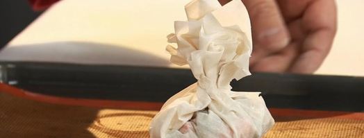 рататуй в хрустящем мешочке. Шаг 4