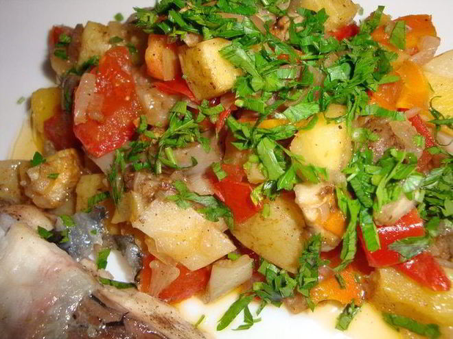 Рецепт рататуя в микроволновке