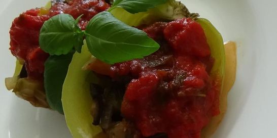 Рататуй в перцах