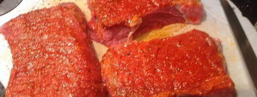 стейк с гарниром рататуй. Шаг 6