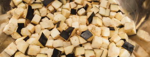 яркий рататуй с семгой. Шаг 3