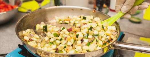 яркий рататуй с семгой. Шаг 5