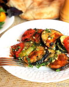 Экспресс Рататуй из запеченных овощей