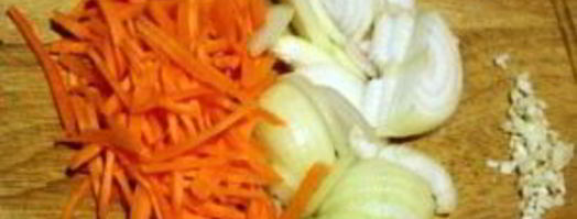 рисовая лапша с морепродуктами. Шаг 4