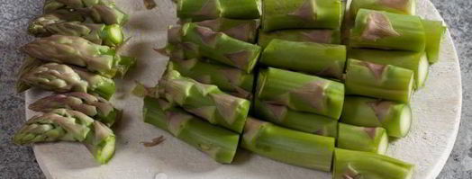 постное ризотто со спаржей и шампиньонами. Шаг 6