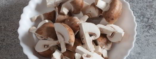 постное ризотто со спаржей и шампиньонами. Шаг 7