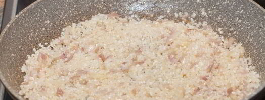 постное ризотто со спаржей и шампиньонами. Шаг 13