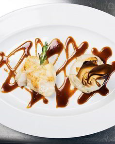 Ризотто по-корсикански с морским чертом