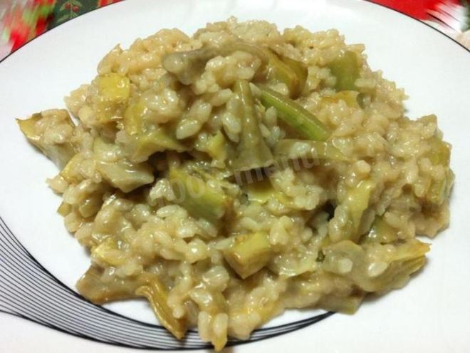 Рецепт ризотто с артишоками