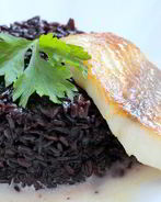 Ризотто с белой рыбой Венере