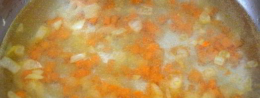 ризотто с белой рыбой венере. Шаг 3