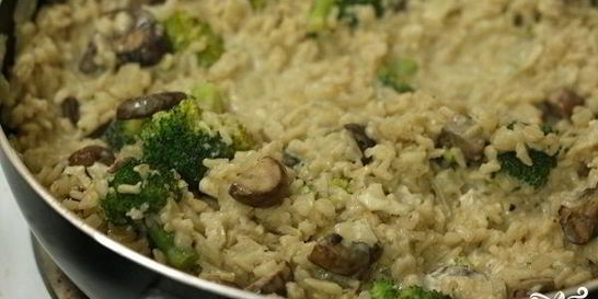 Ризотто с брокколи