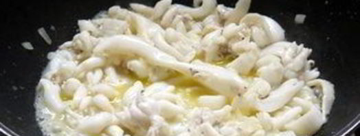 ризотто с чернилами каракатицы. Шаг 3