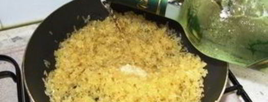 ризотто с чернилами каракатицы. Шаг 4