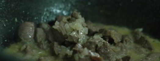 ризотто с говядиной. Шаг 3