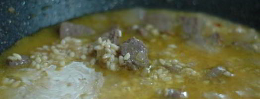 ризотто с говядиной. Шаг 5