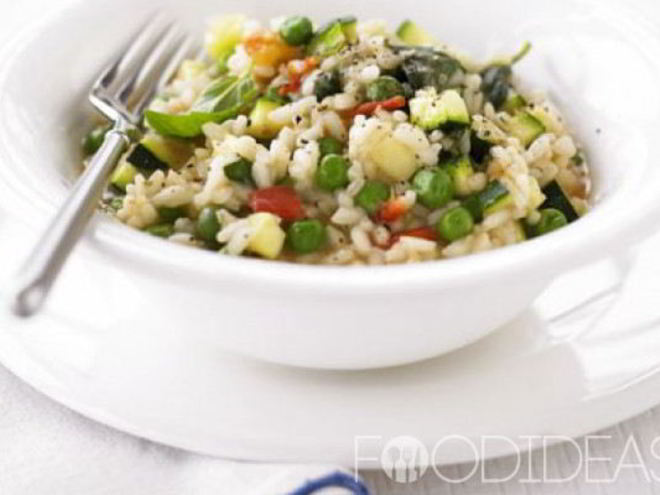 Рецепт ризотто с кабачком